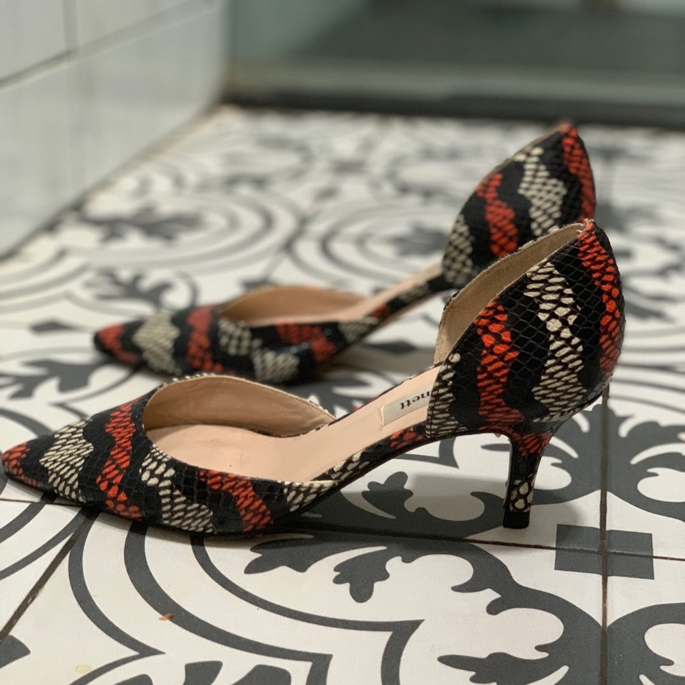 Super SEXY Snakeskin print 🐍 L.K. Bennett Heels🔥